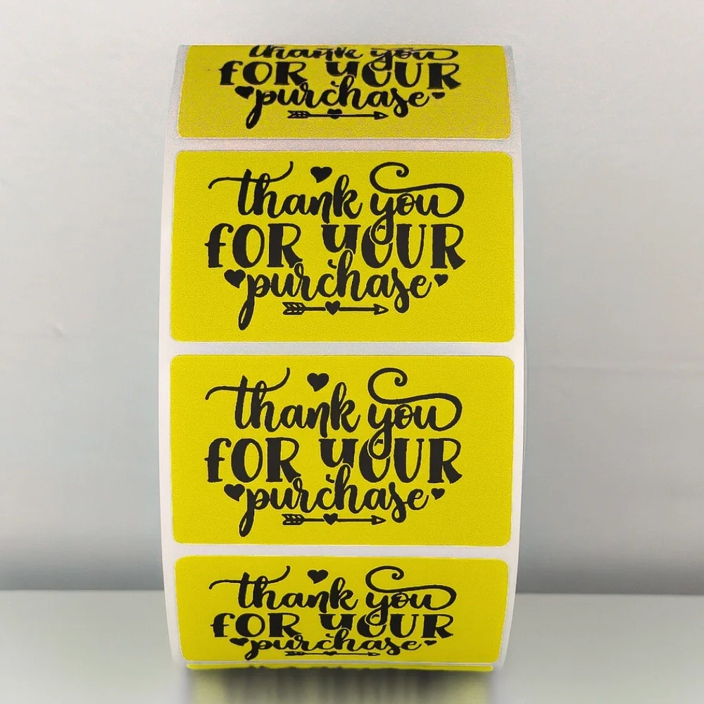 Thank You For Your Purchase Stickers – Small Business Packaging Labels 2